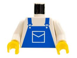 Minifigura Mintás Torzó