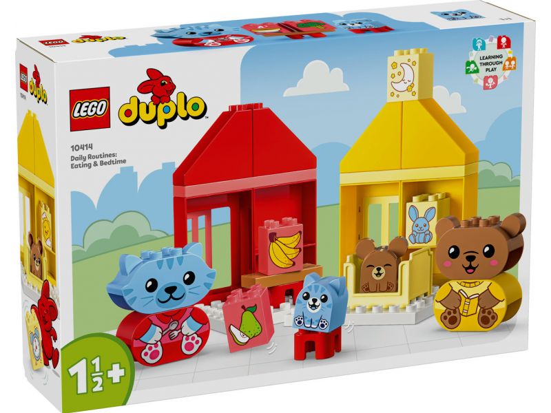 LEGO DUPLO 10414 - Napi rutin: vacsora és alvás