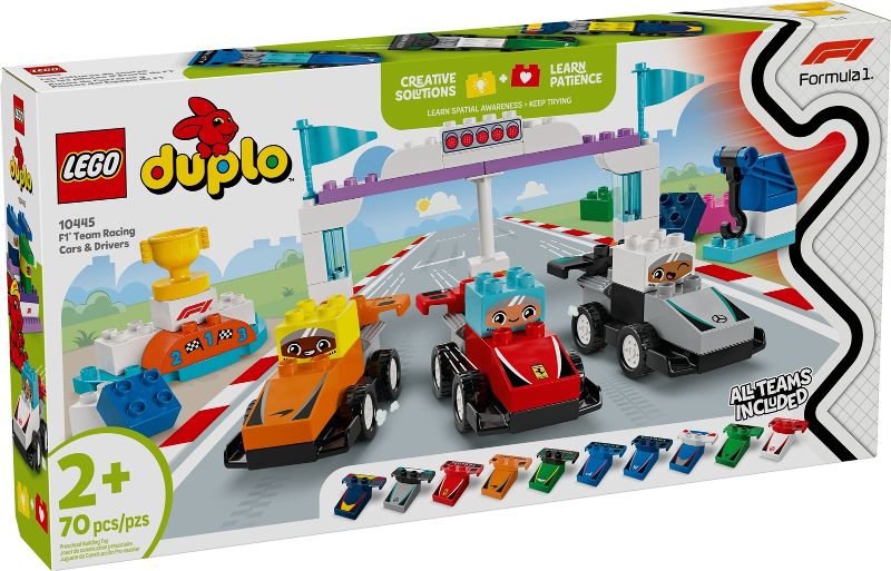 Lego Duplo - F1 Team Racing Cars & Drivers - 10445