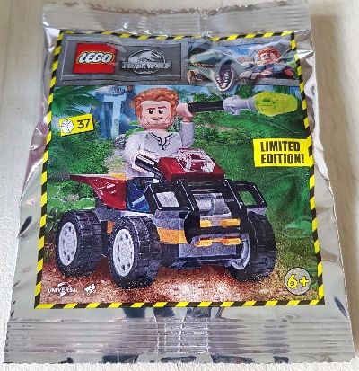 LEGO Jurassic World - Owen Quaddal foil pack - 122223