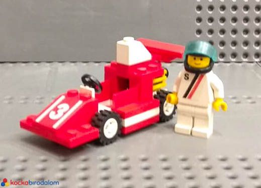 LEGO City Red Race Car Number 3