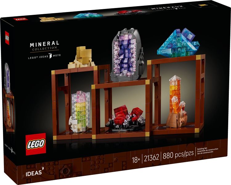 LEGO Ideas - Ásványgyűjtemény - 21362