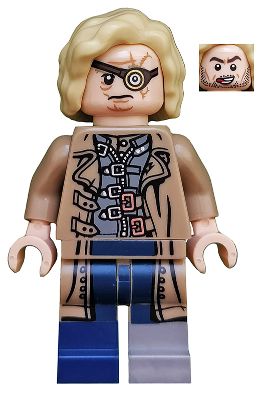 Colhp14 - LEGO Minifigura - Mad-Eye Moody (Barty Crouch Jr. Transformation), Harry Potter, Series 1