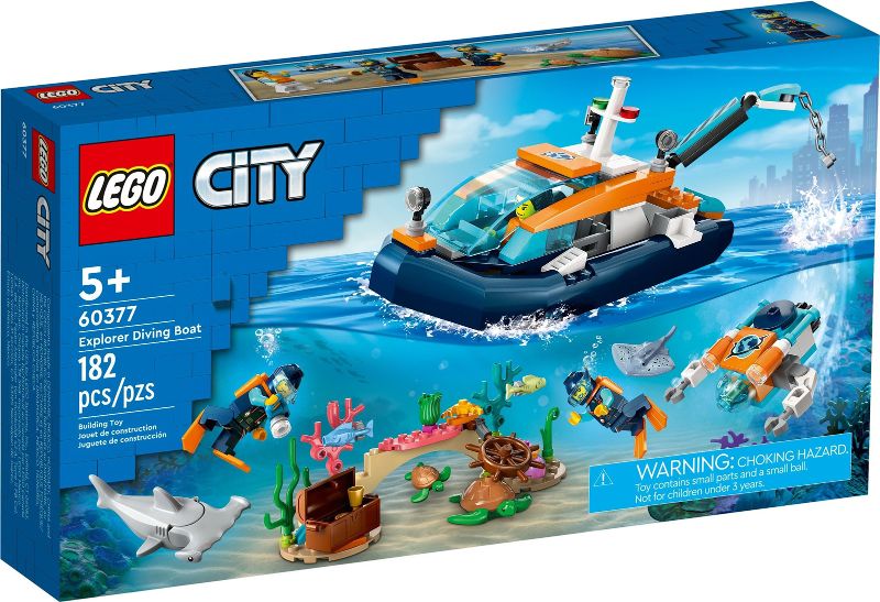 LEGO City - 60377 Felfedező búvárhajó