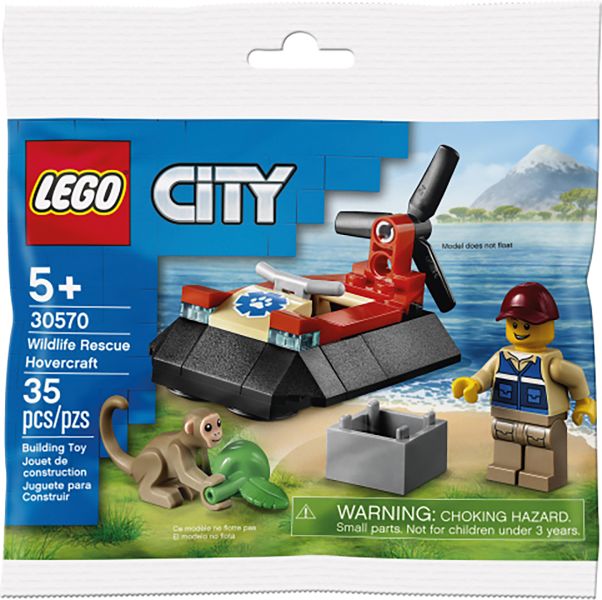LEGO City - Wildlife Rescue Hovercraft polybag - 30570