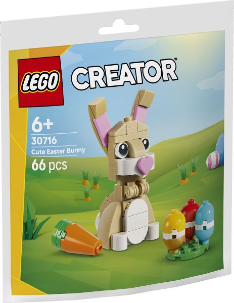 LEGO Holidays - Aranyos húsvéti nyuszi paper bag - 30716