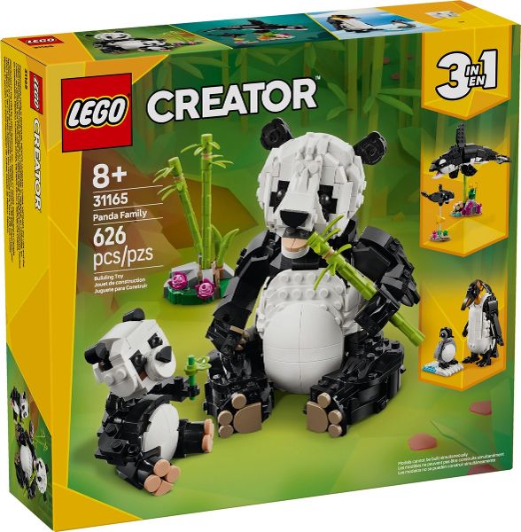 LEGO Creator - 31165 Pandacsalád
