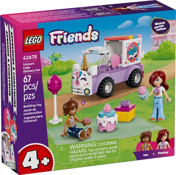 LEGO Friends - Unikornisos tortaszállító autó - 42675