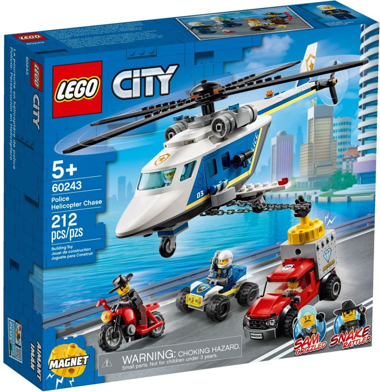 LEGO City Rendőrségi helikopteres üldözés
