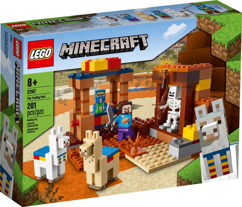 LEGO Minecraft A Kereskedelmi Állomás