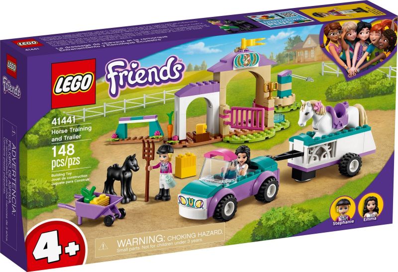 LEGO Friends Lovasiskola és utánfutó