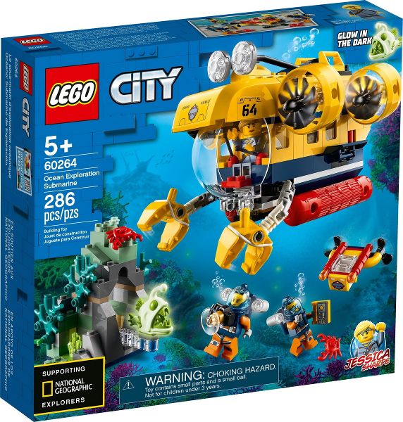 LEGO City - Óceáni kutató tengeralattjáró - 60264