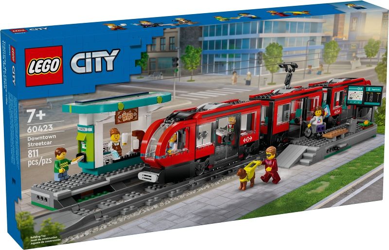 LEGO City - 60423 Belvárosi villamos és megálló