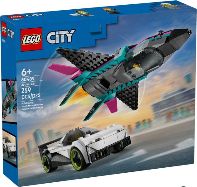 LEGO City - Repülő vs. autó - 60489