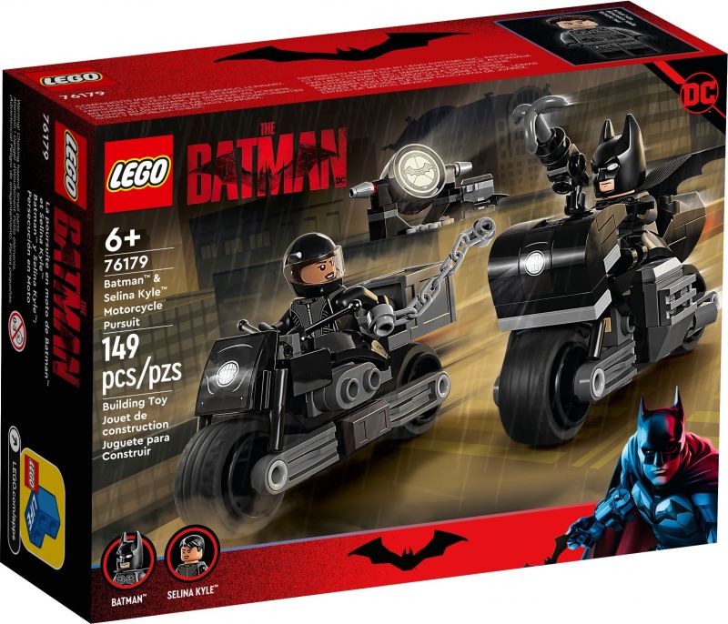 LEGO Super Heroes Batman™ és Selina Kyle™ motorkerékpáros üldözése