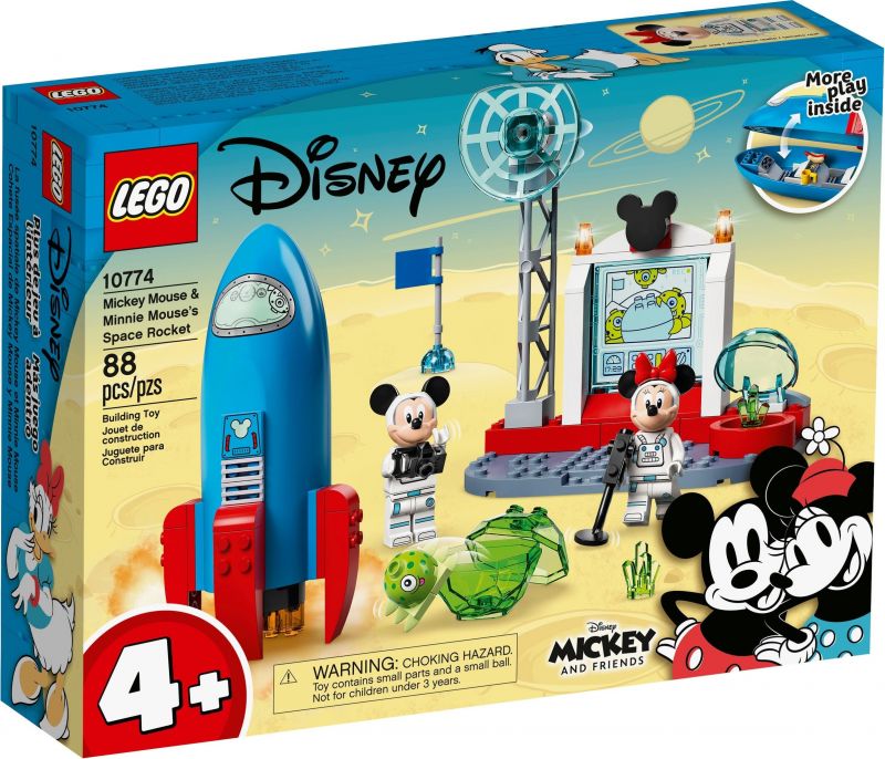 LEGO Disney Mickey egér és Minnie egér űrrakétája
