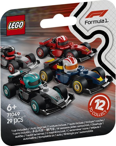 Lego Formula1 - Random F1 Collectible Race Cars - 71049