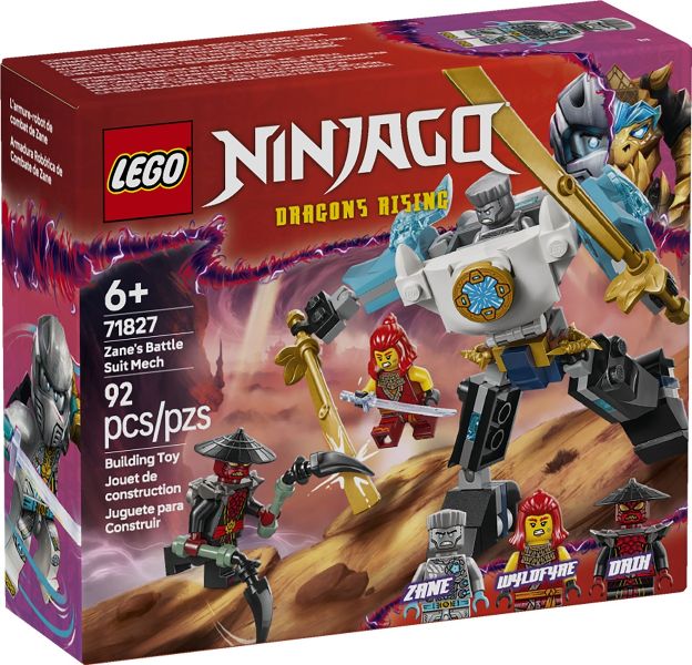 LEGO Ninjago - 71827 Zane harci robotöltözéke