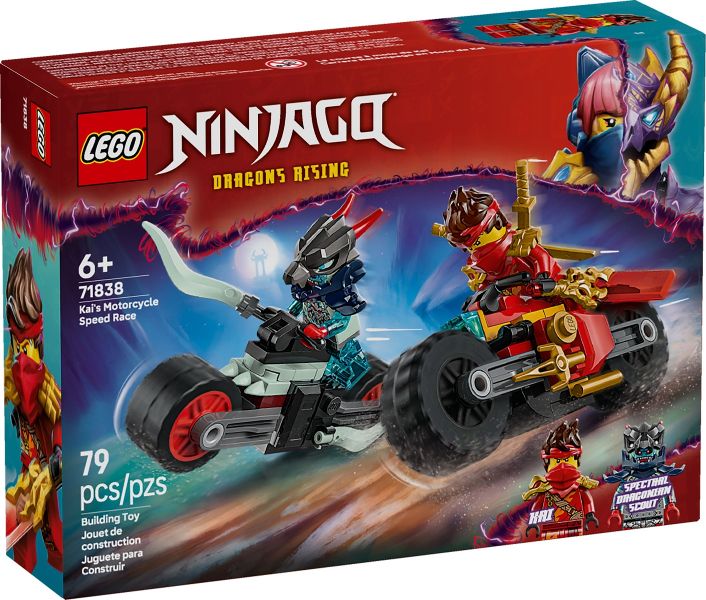 Lego Ninjago - Kai's Motorcycle Speed Race - 71838