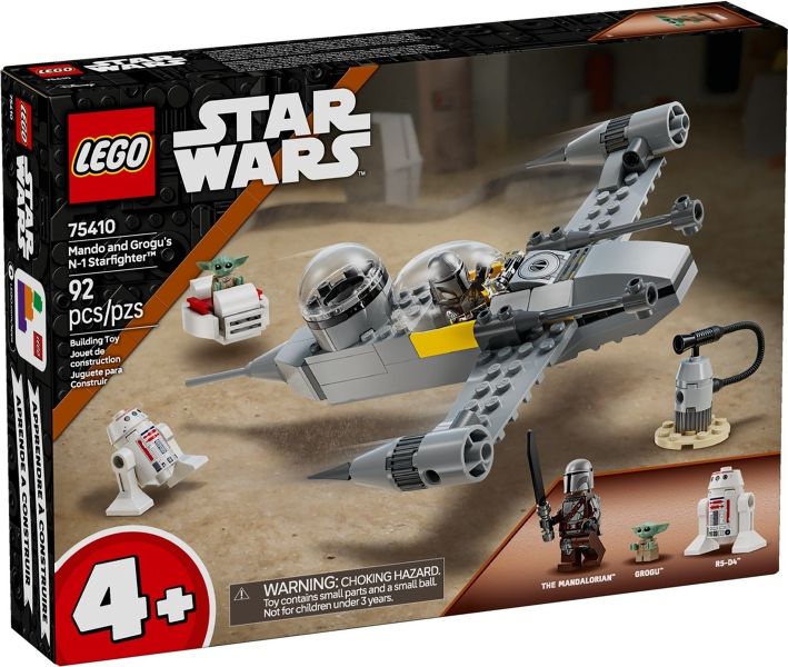 Lego Star Wars - Mando and Grogu's N-1 Starfighter - 75410