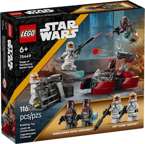LEGO Star Wars - A Mandalore ostroma harci csomag - 75449