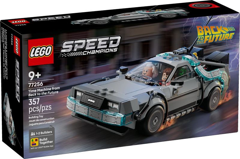 LEGO Speed Champions - A Vissza a jövőbe időgépe - 77256