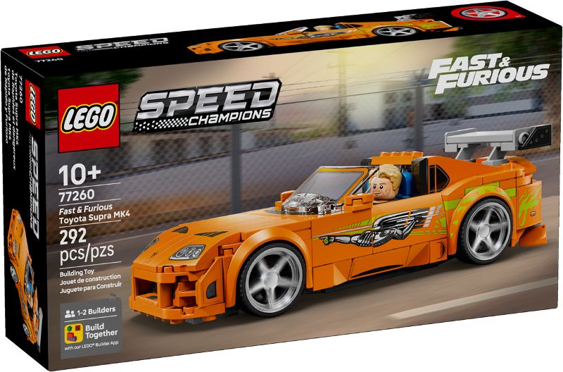LEGO Speed Champions - Halálos iramban Toyota Supra MK4 - 77260