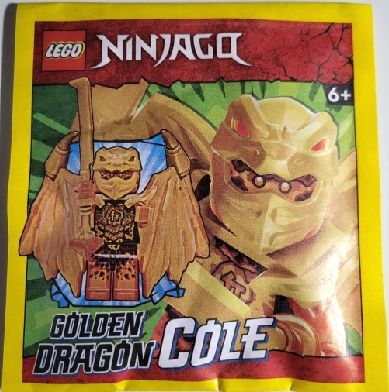 LEGO NInjago - Golden Dragon Cole paper bag - 892304