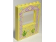 Panel 1 x 6 x 6 with Window with Pink Arch, Bubbles and Sea Grass Pattern