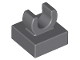 Tile, Modified 1 x 1 with Open O Clip
