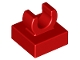Tile, Modified 1 x 1 with Open O Clip