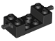 Brick, Modified 2 x 4 with Wheels Holder with 2 x 2 Cutout and Hole