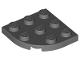 Plate, Round Corner 3 x 3