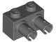 Brick, Modified 1 x 2 with Pins