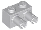 Brick, Modified 1 x 2 with Pins