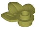 Plant Plate, Round 1 x 1 with 3 Layered Leaves