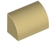 Slope, Curved 1 x 2 with Bottom Stud Holder