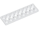 Technic, Plate 2 x 8 with 7 Holes