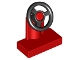 Vehicle, Steering Stand 1 x 2 with Black Steering Wheel
