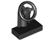 Vehicle, Steering Stand 1 x 2 with Black Steering Wheel