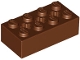 Technic, Brick 2 x 4 with 3 Axle Holes