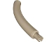 Dinosaur Tail / Neck Middle Section with Bar Hole and Technic Pin
