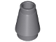 Cone 1 x 1 with Top Groove