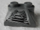 Slope, Curved 2 x 2 x 2/3 with 2 Studs and Curved Sides with Grille & Mechanics Pattern Model Left (Sticker) - Set 8132
