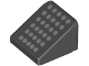 Slope 30 1 x 1 x 2/3 with 30 Silver Dots Pattern