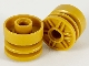 Wheel 18mm D. x 14mm with Pin Hole, Fake Bolts and Shallow Spokes