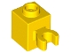 Brick, Modified 1 x 1 with Open O Clip (Vertical Grip) - Hollow Stud