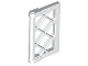 Pane for Window 1 x 2 x 3 Lattice with Thick Corner Tabs