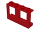 Window 1 x 4 x 2 Plane, Single Top Hole and Single Bottom Hole for Glass