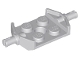 Plate, Modified 2 x 2 with Wheels Holder Wide and Hole
